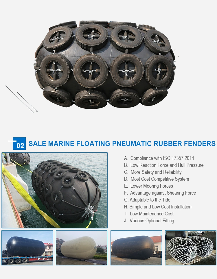 Submarine Fender Pneumatic Yokohama Fender for Ship Berthing