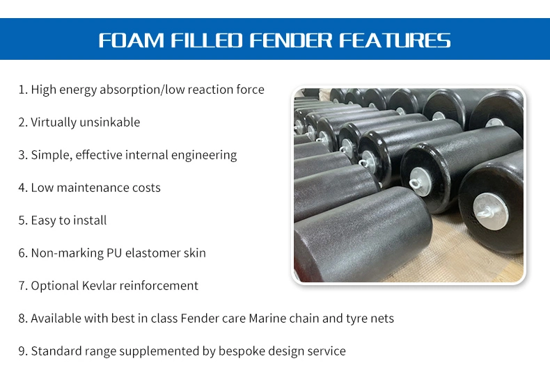 Top Sponsor Listing Foam Filled Fender Deers PU EVA Marine Foam Filled Fender